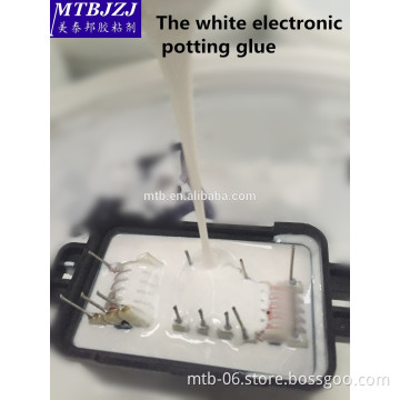 Clear White Electronic Potting Epoxy Resin AB Glue for Electronic Components Encapsulation and Sealant